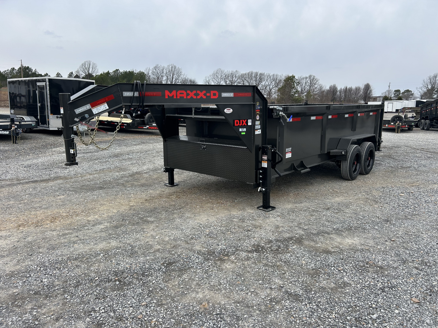 New 2026 MAXXD Gooseneck Dump Trailer | 16' x 83' | 18K