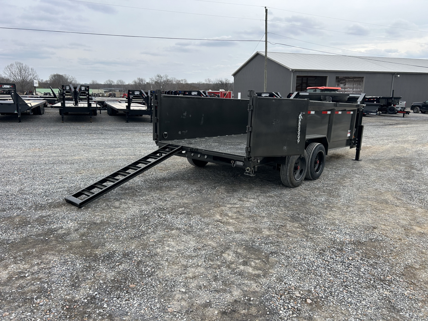 New 2026 MAXXD Gooseneck Dump Trailer | 16' x 83' | 18K