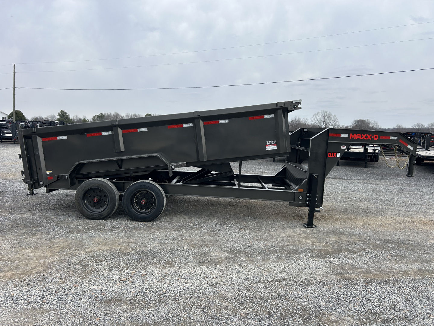 New 2026 MAXXD Gooseneck Dump Trailer | 16' x 83' | 18K