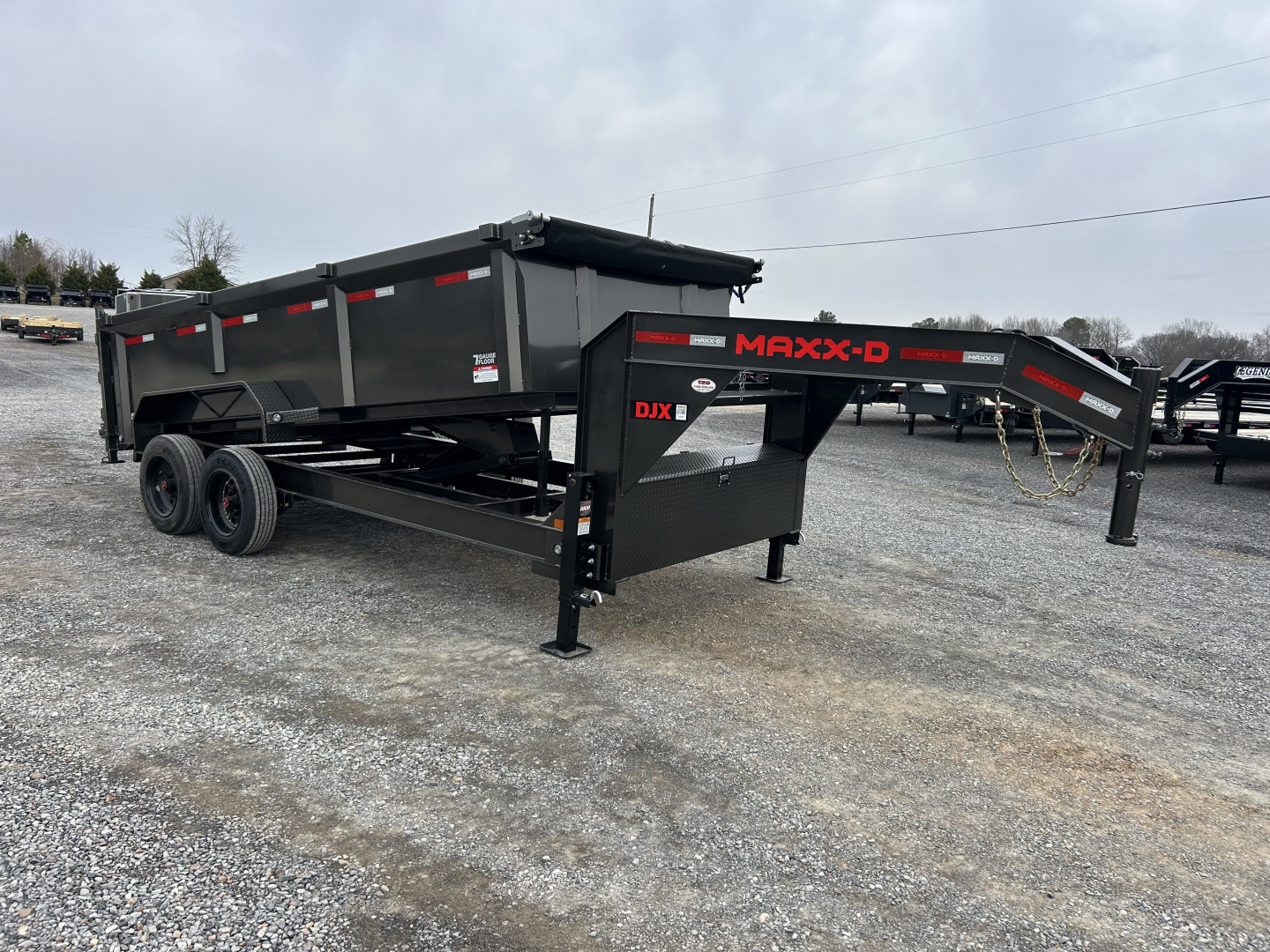New 2026 MAXXD Gooseneck Dump Trailer | 16' x 83' | 18K