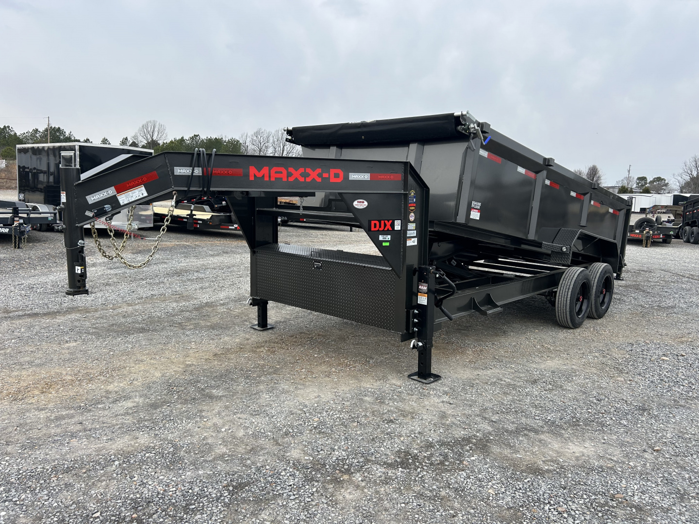 New 2026 MAXXD Gooseneck Dump Trailer | 16' x 83' | 18K