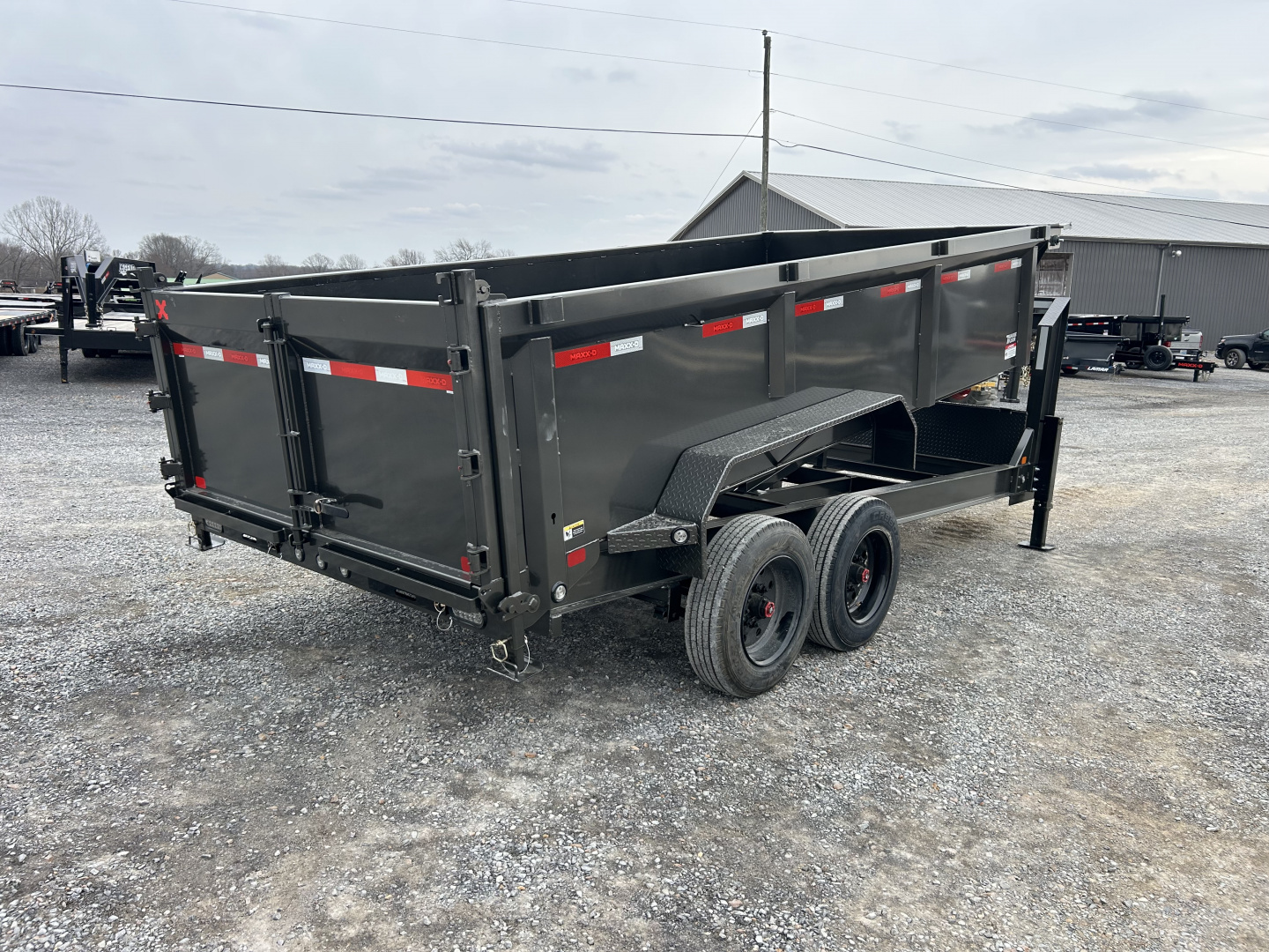 New 2026 MAXXD Gooseneck Dump Trailer | 16' x 83' | 18K