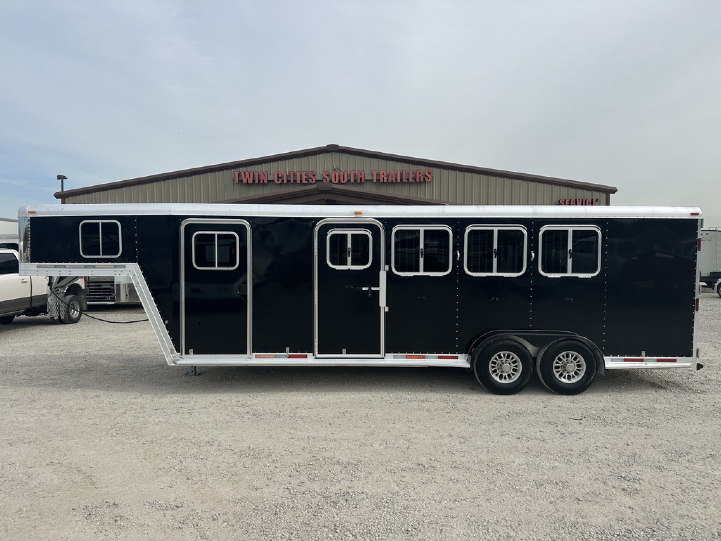 Used 2008 Featherlite Trailers 8541 Horse Trailer