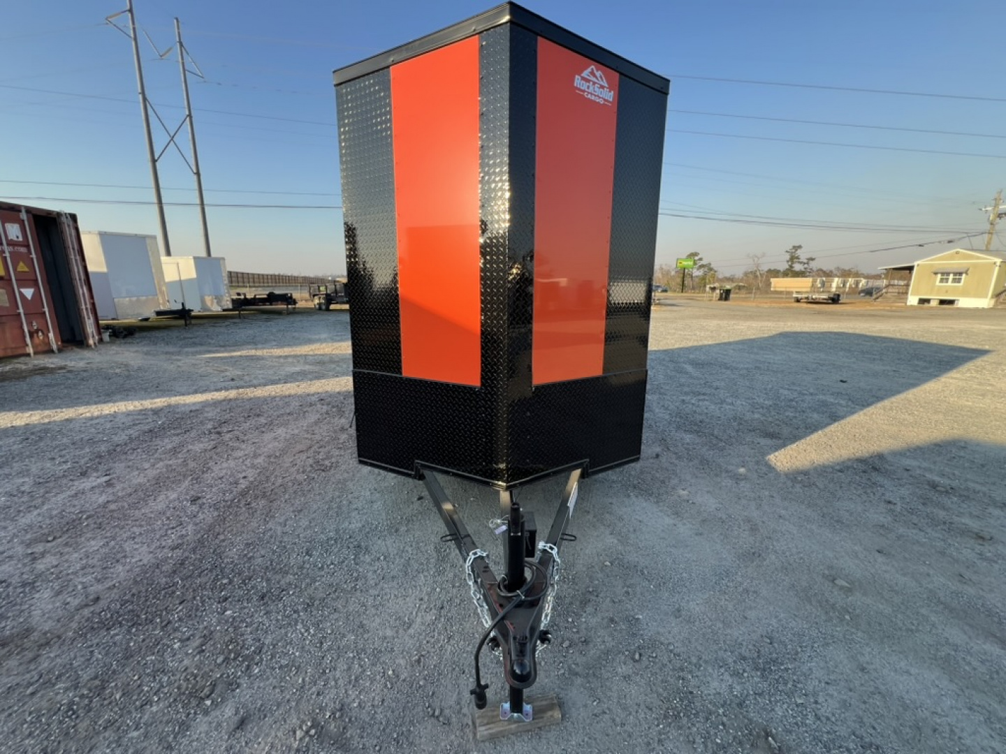 New 2026 Rock Solid Cargo 6x12SA Cargo / Enclosed Harley Davidson Trailer