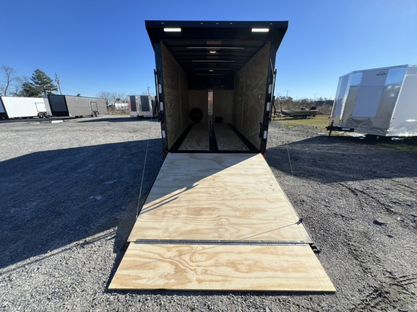 New 2026 Rock Solid Cargo 7x16 Pro Series Motorcycle Trailer