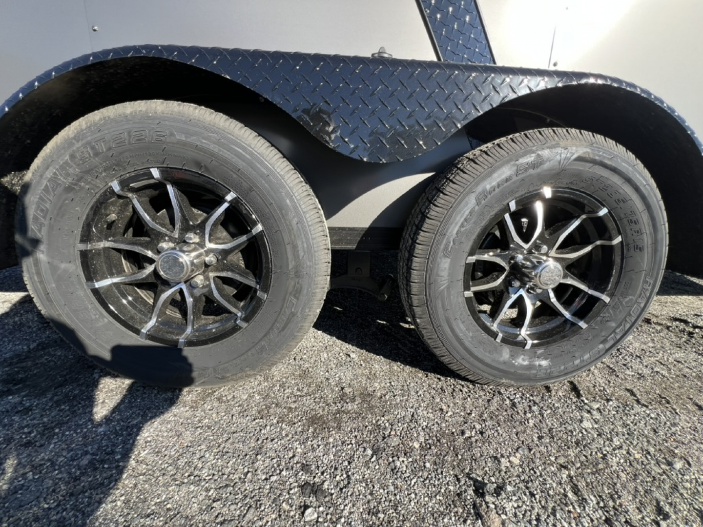 New 2026 Rock Solid Cargo 7x16 Pro Series Motorcycle Trailer