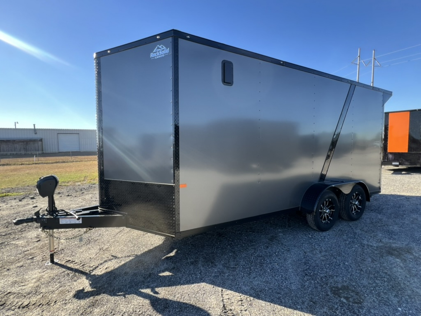 New 2026 Rock Solid Cargo 7x16 Pro Series Motorcycle Trailer