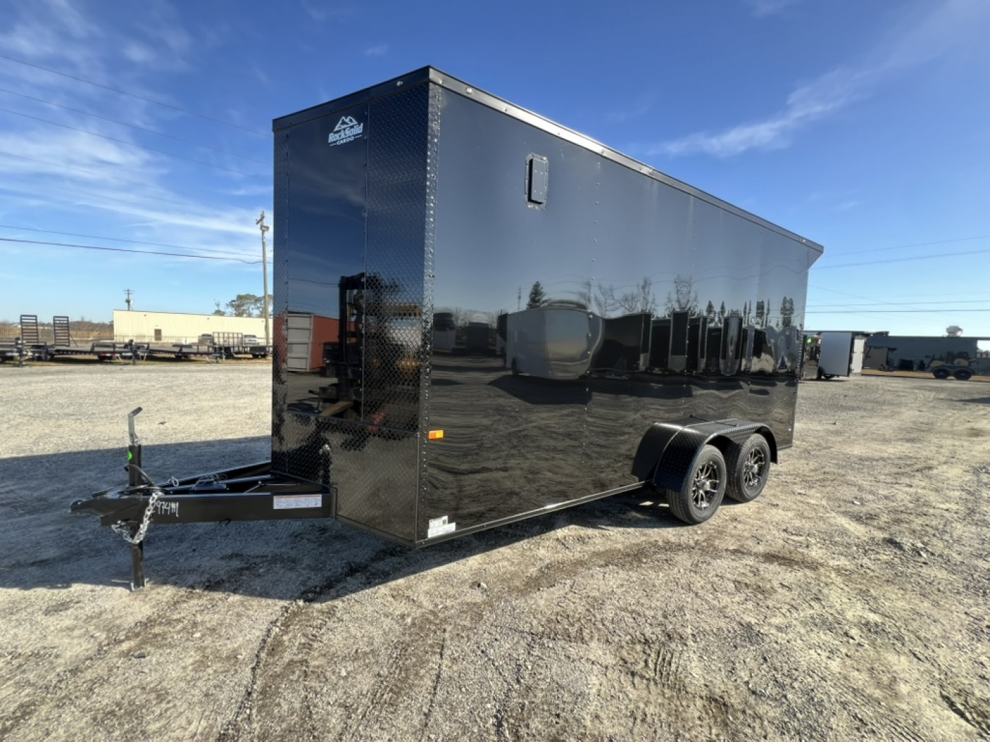 New 2026 Rock Solid Cargo 7x16 Pro Series Motorcycle Trailer