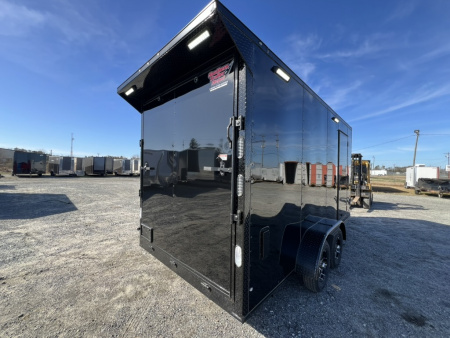 New 2026 Rock Solid Cargo 7x16 Pro Series Motorcycle Trailer