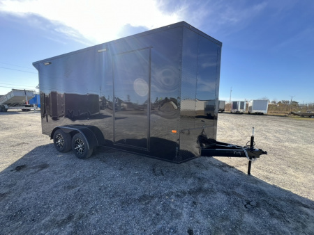 New 2026 Rock Solid Cargo 7x16 Motorcycle Trailer