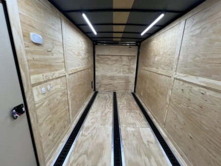 New 2026 Rock Solid Cargo 7x16 Pro Series Motorcycle Trailer