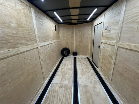 New 2026 Rock Solid Cargo 7x16 Pro Series Motorcycle Trailer