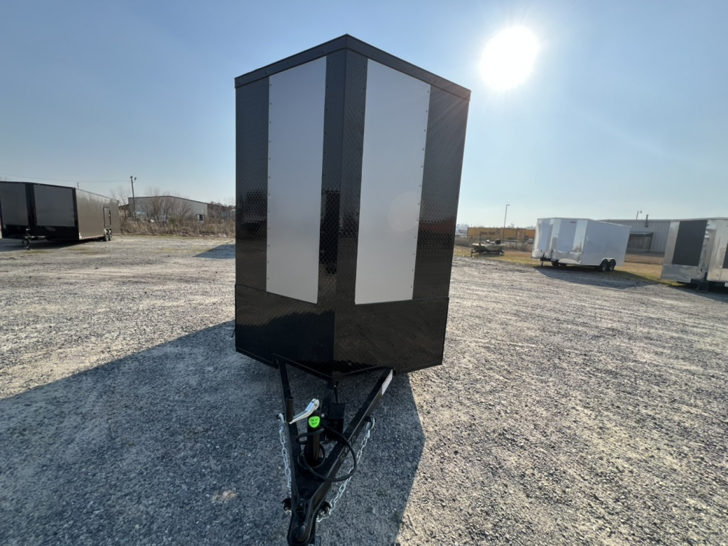 New 2026 Rock Solid Cargo 6x12SA Cargo / Enclosed Harley Davidson Trailer