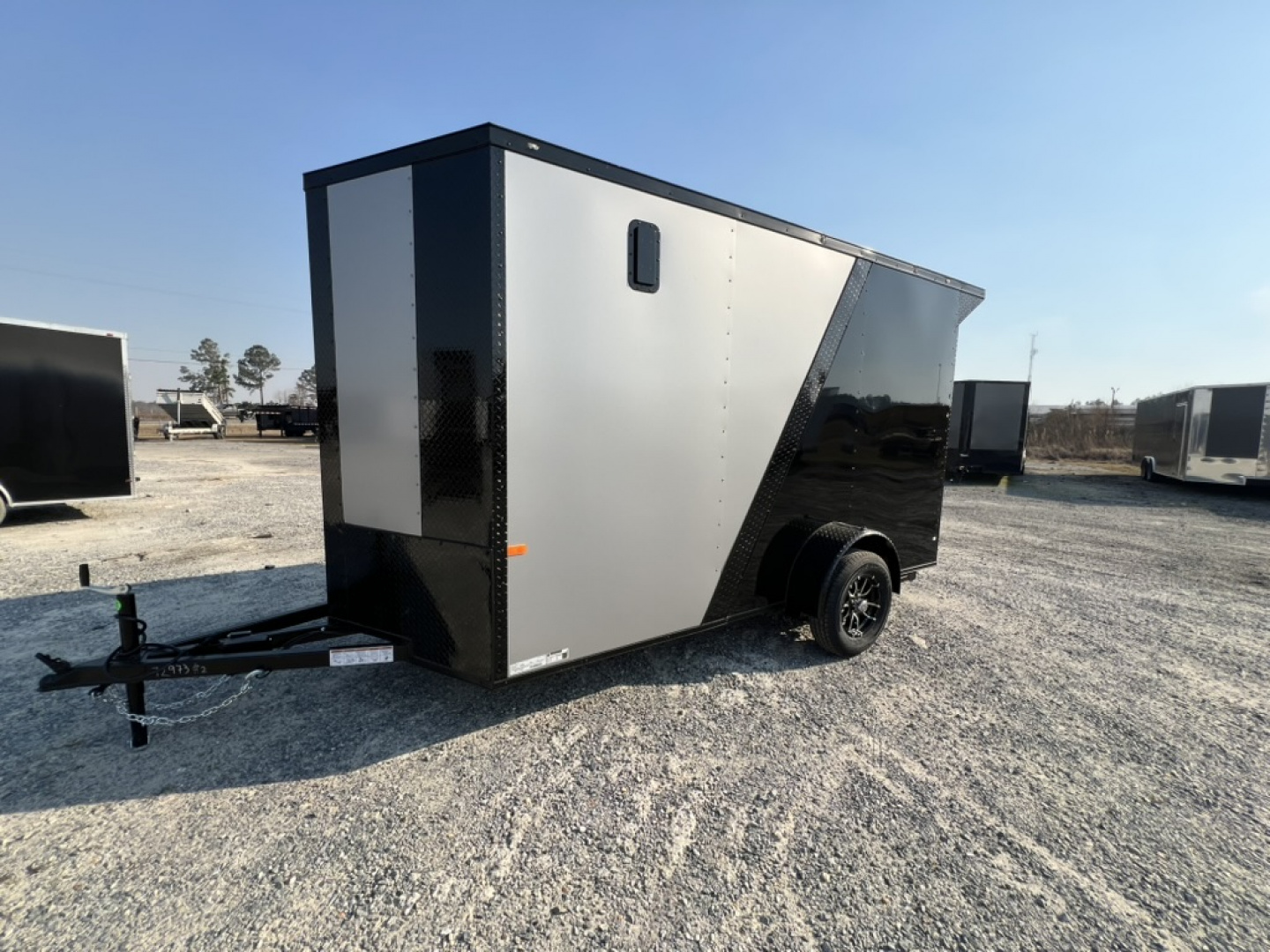 New 2026 Rock Solid Cargo 6x12SA Cargo / Enclosed Harley Davidson Trailer