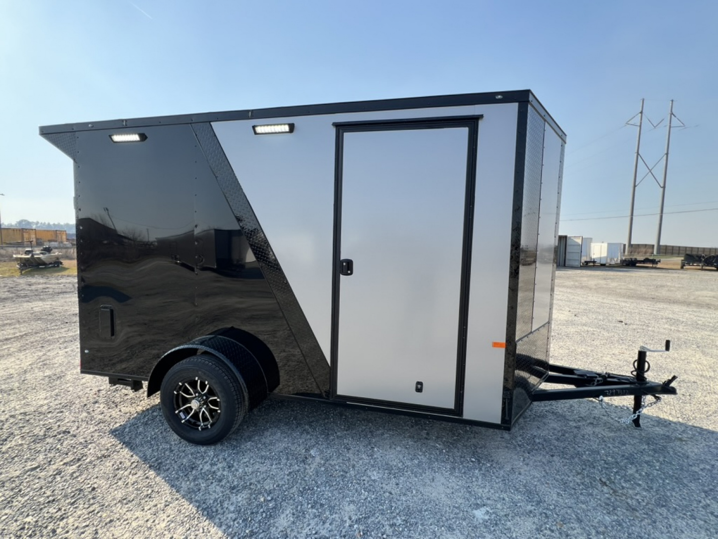 New 2026 Rock Solid Cargo 6x12SA Cargo / Enclosed Harley Davidson Trailer