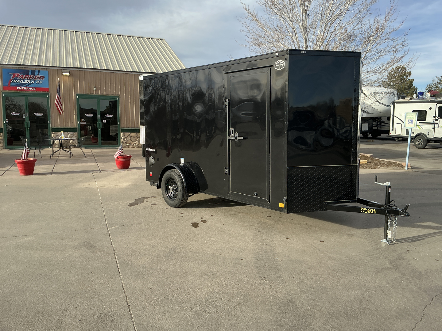 New 2026 Continental Cargo 6x12SA Enclosed Trailer