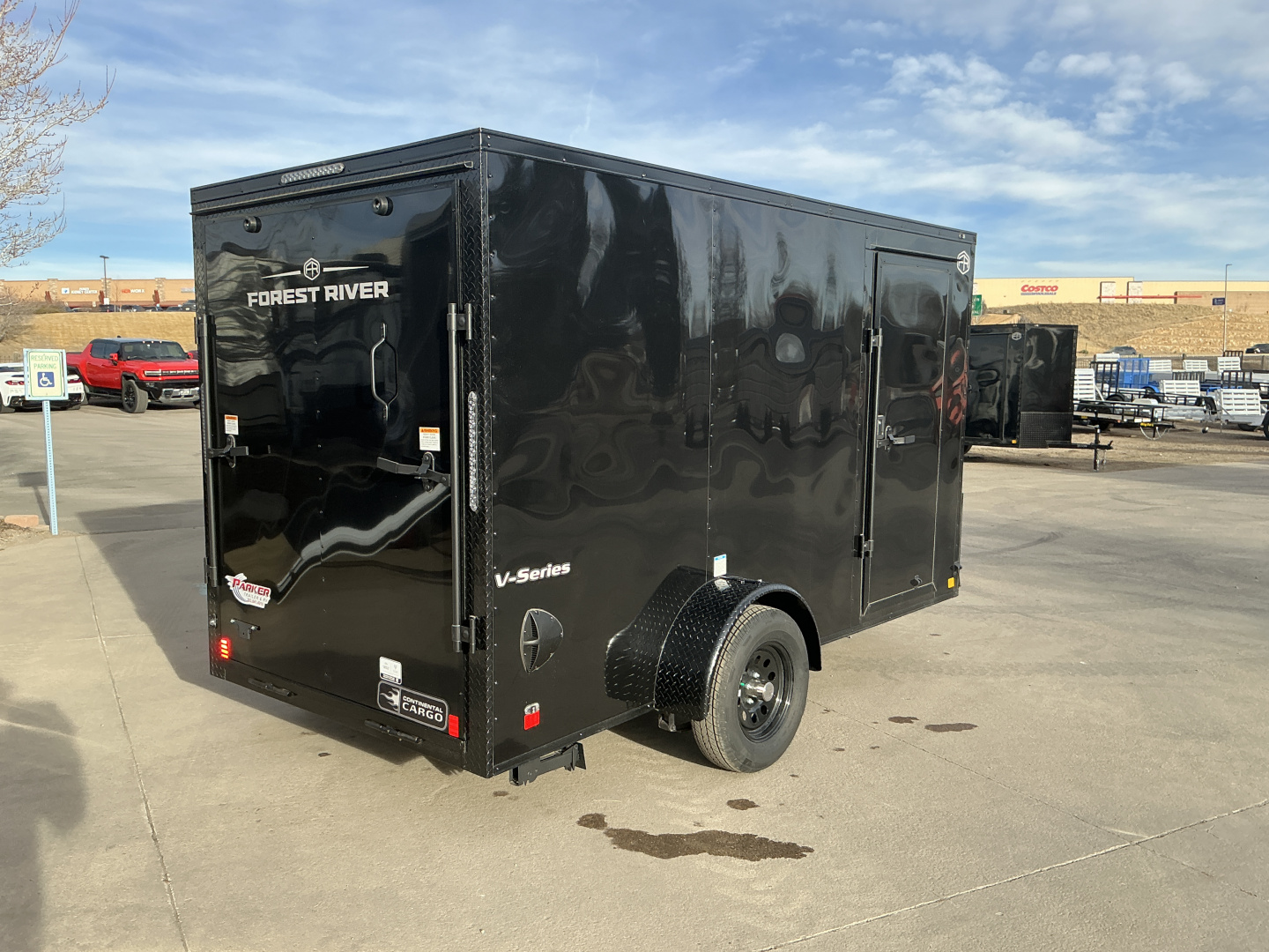 New 2026 Continental Cargo 6x12SA Enclosed Trailer