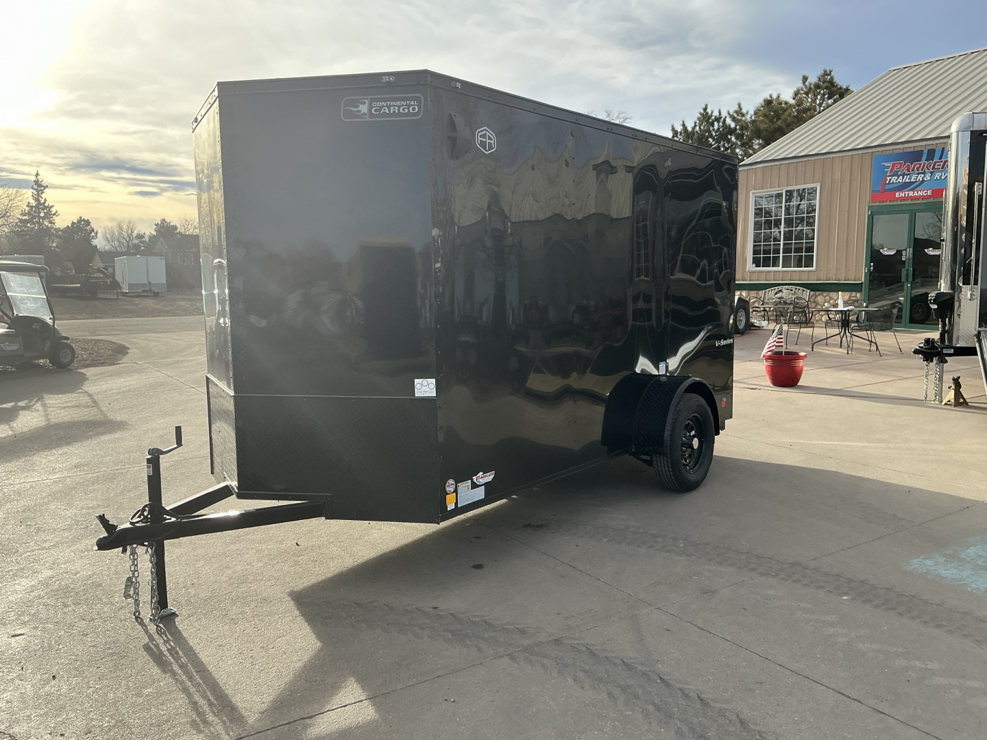 New 2026 Continental Cargo 6x12SA Enclosed Trailer