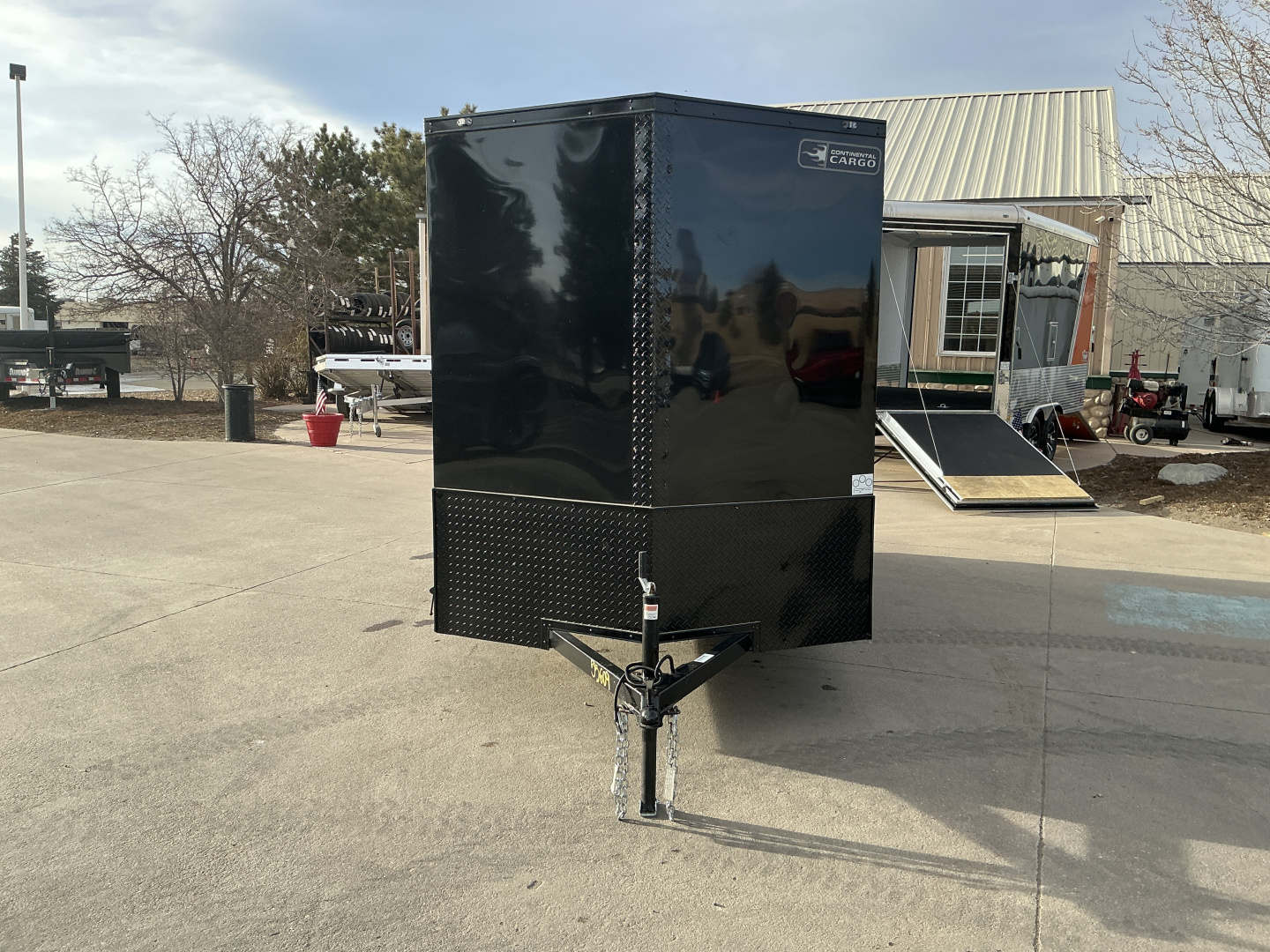 New 2026 Continental Cargo 6x12SA Enclosed Trailer