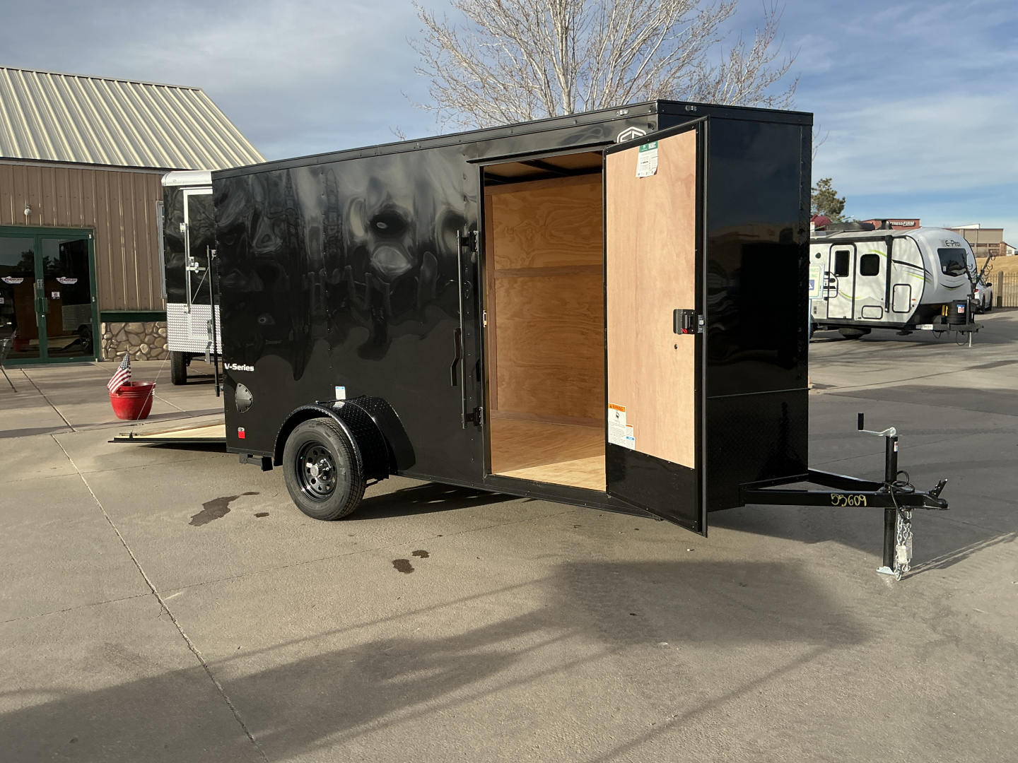 New 2026 Continental Cargo 6x12SA Enclosed Trailer