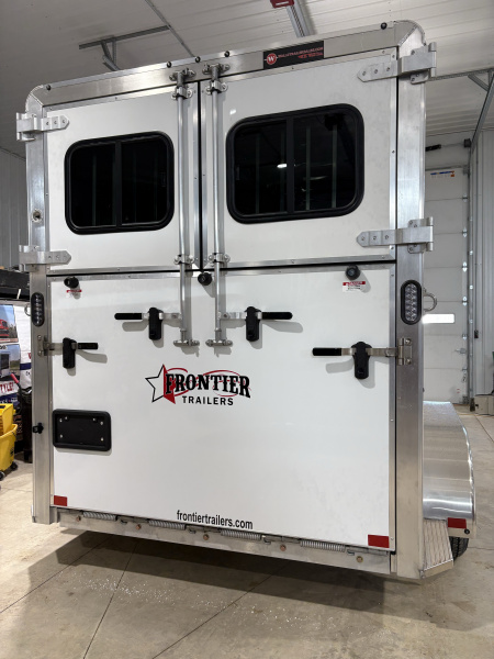 New 2026 Frontier Trailers Fast Track Series 2HBP Stock / Stock Combo Trailer