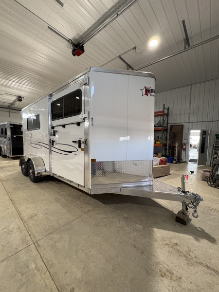 New 2026 Frontier Trailers Fast Track Series 2HBP Stock / Stock Combo Trailer