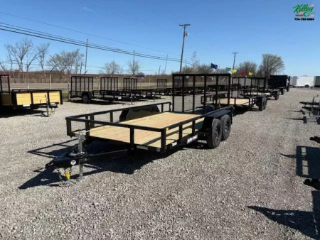 New 2025 Sure-Trac 7x14 7K Utility Utility Trailer