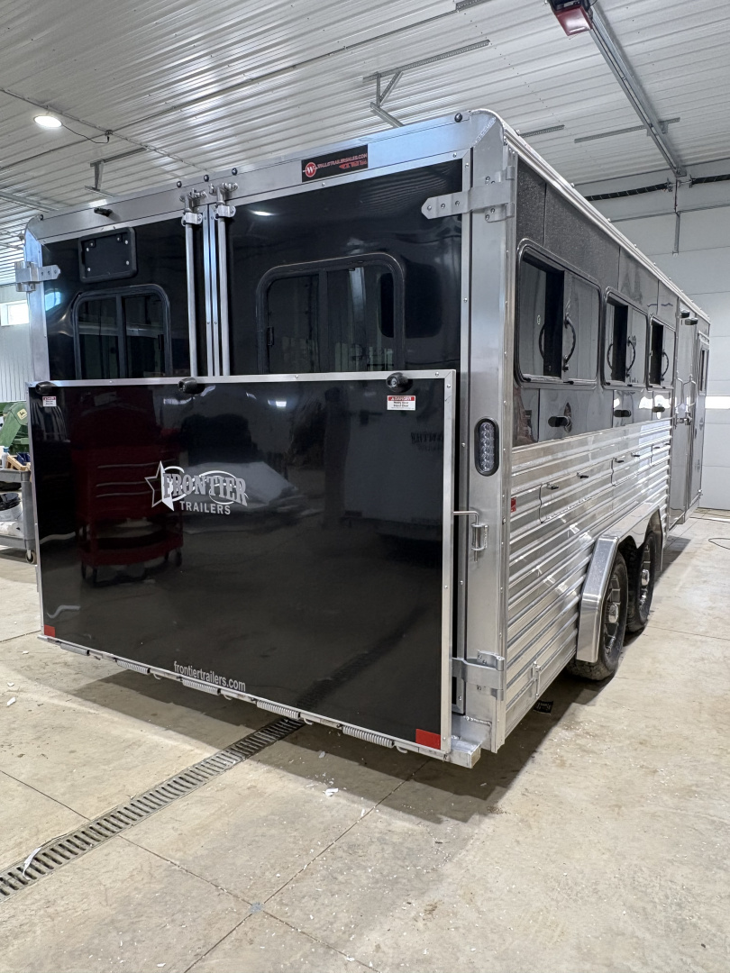 New 2026 Frontier Trailers Stock Low Pro 8x20 DDFW Stock / Stock Combo Trailer