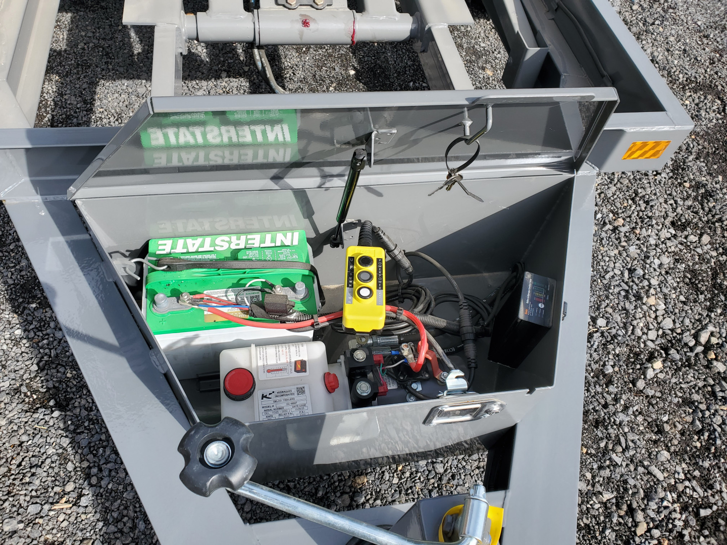 New 2026 Delco Trailers D1 Dump Trailer / 7,000 GVWR / 60"X10' / 18" Sides