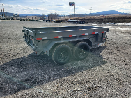 New 2026 Delco Trailers D1 Dump Trailer / 7,000 GVWR / 60"X10' / 18" Sides