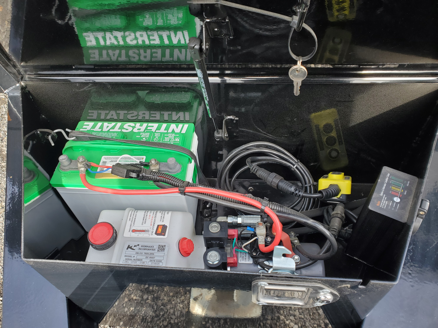 New 2026 Delco Trailers D1 Dump Trailer / 7,000 GVWR / 60"X10' / 18" Sides