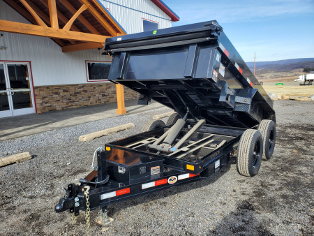New 2026 Delco Trailers D1 Dump Trailer / 7,000 GVWR / 60"X10' / 18" Sides