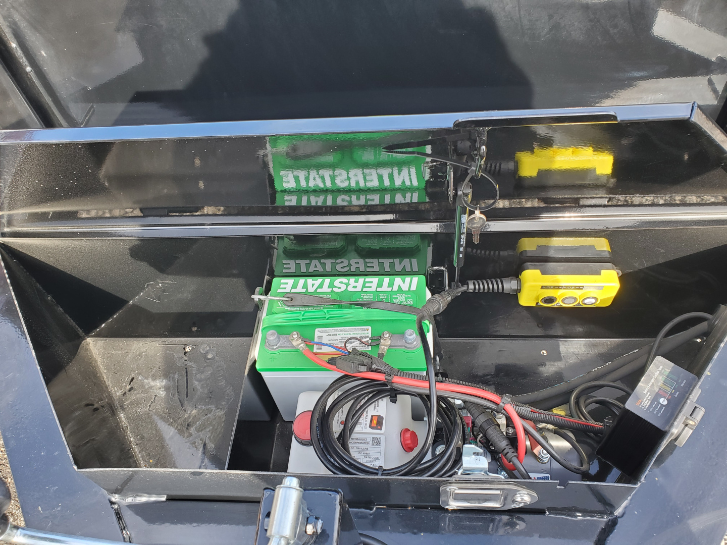 New 2026 Delco Trailers D2 Dump Trailer / 12,000 GVWR / 72"X12' / 21" Sides