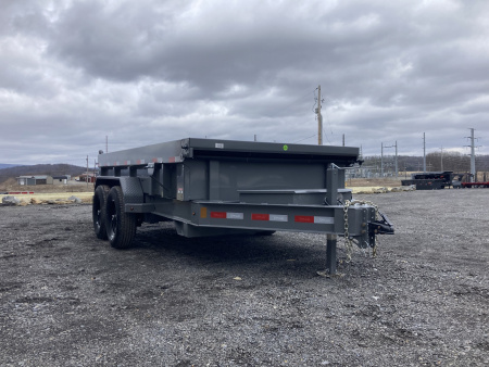 New 2026 Delco Trailers D2 Dump Trailer / 12,000 GVWR / 72"X12' / 21" Sides