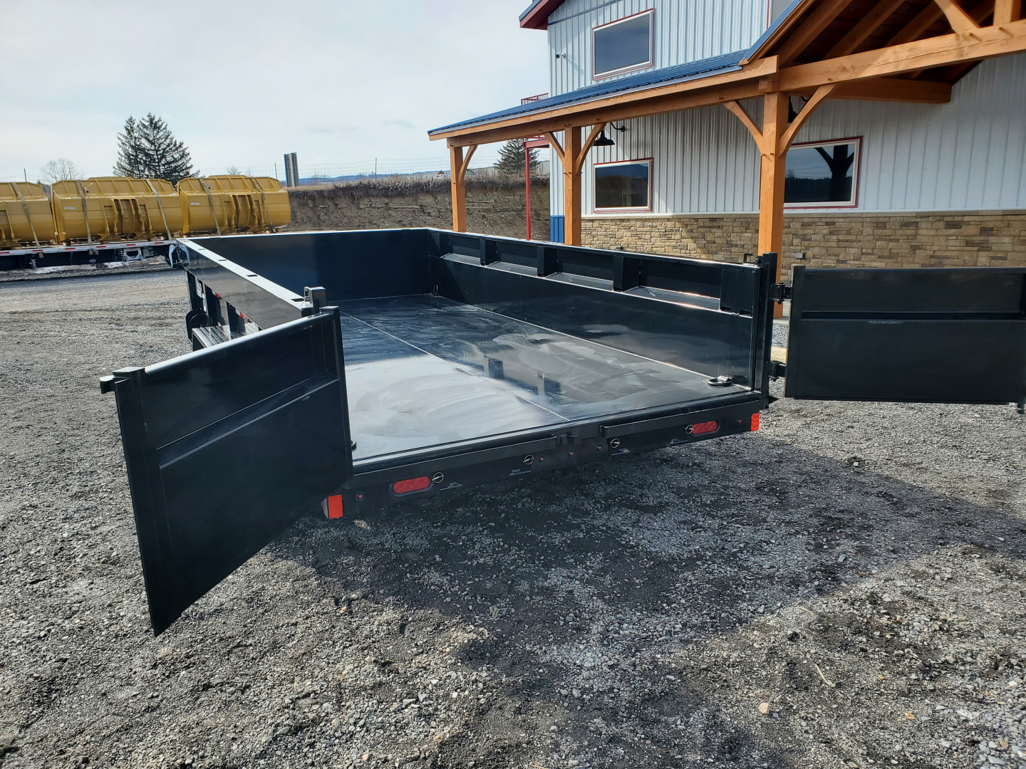 New 2026 Delco Trailers D3 Dump Trailer / 14,000 GVWR / 83"X14' / 24" Sides