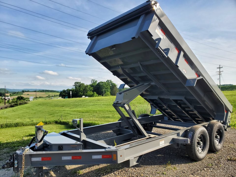 New 2026 Delco Trailers D3 Dump Trailer / 14,000 GVWR / 83"X14' / 24" Sides