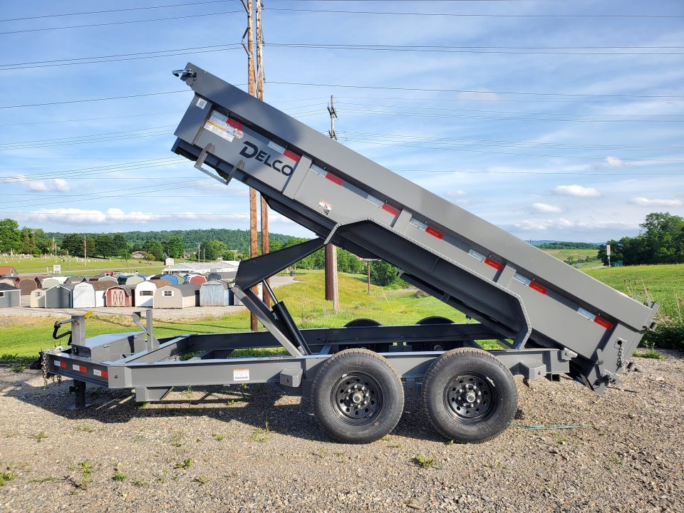 New 2026 Delco Trailers D3 Dump Trailer / 14,000 GVWR / 83"X14' / 24" Sides