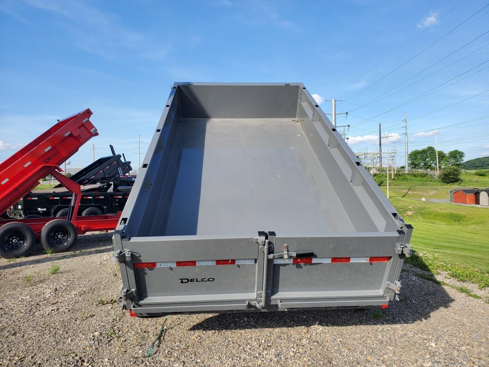 New 2026 Delco Trailers D3 Dump Trailer / 14,000 GVWR / 83"X14' / 24" Sides