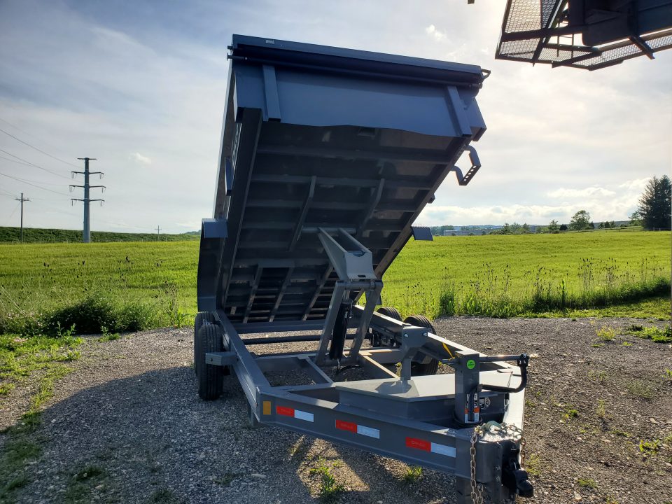 New 2026 Delco Trailers D3 Dump Trailer / 14,000 GVWR / 83"X14' / 24" Sides