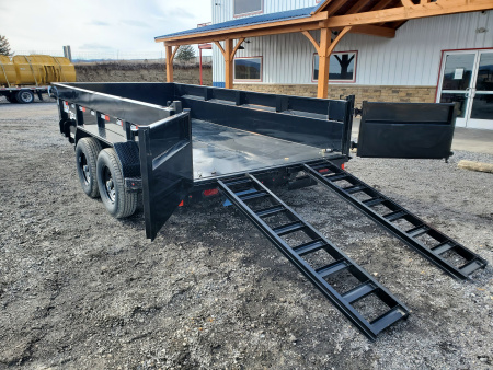New 2026 Delco Trailers D3 Dump Trailer / 14,000 GVWR / 83"X14' / 24" Sides