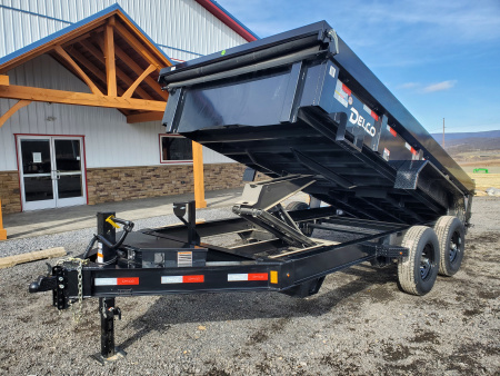 New 2026 Delco Trailers D3 Dump Trailer / 14,000 GVWR / 83"X14' / 24" Sides