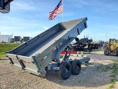 New 2026 Delco Trailers D3 Dump Trailer / 14,000 GVWR / 83"X14' / 24" Sides