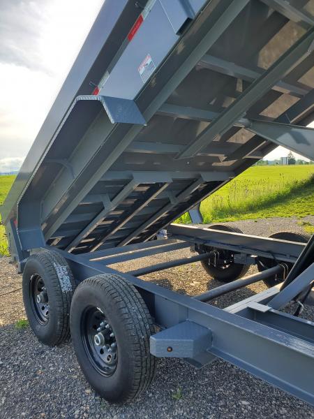 New 2026 Delco Trailers D3 Dump Trailer / 14,000 GVWR / 83"X14' / 24" Sides