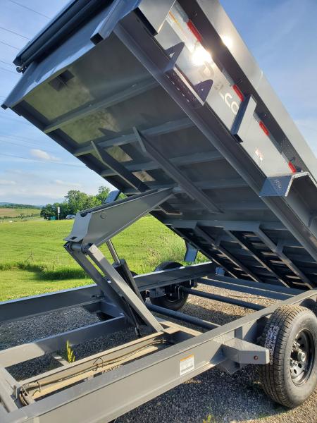 New 2026 Delco Trailers D3 Dump Trailer / 14,000 GVWR / 83"X14' / 24" Sides