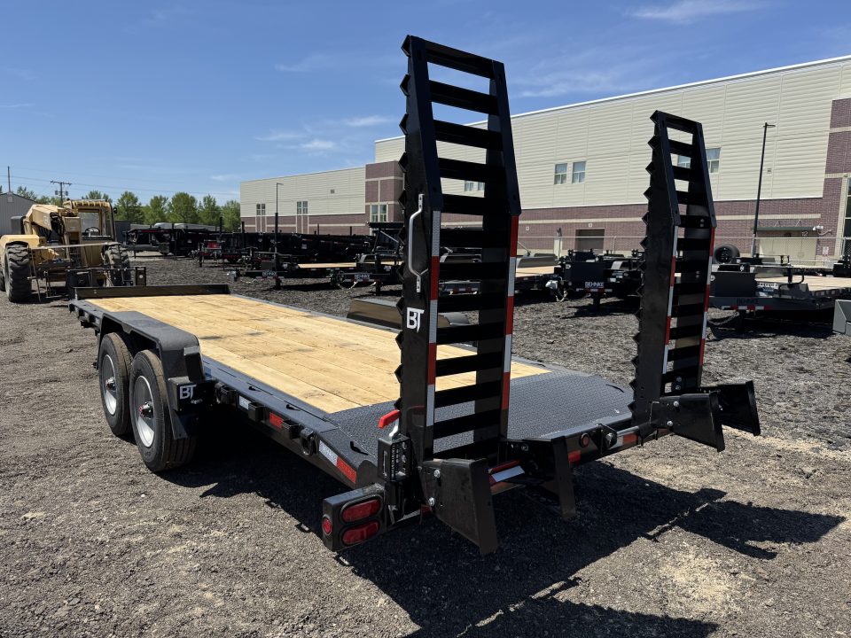 New 2026 Behnke CBCT2224E-S12K Equipment Trailer