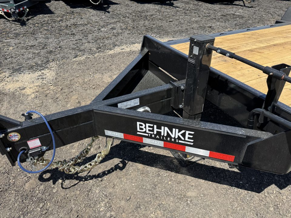 New 2026 Behnke CBCT2224E-S12K Equipment Trailer