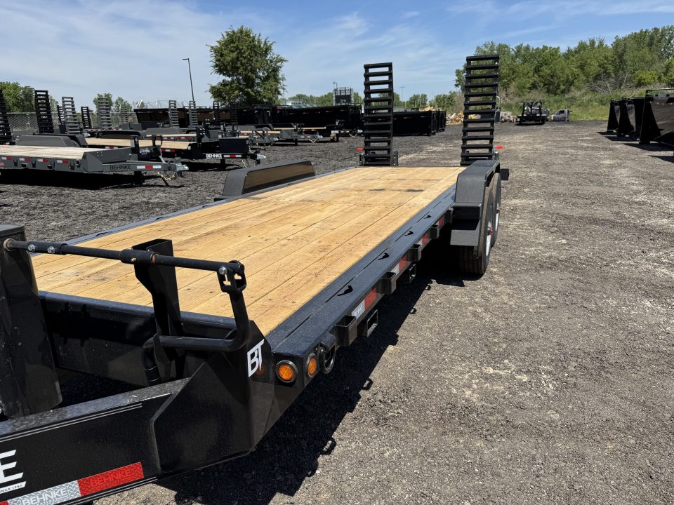 New 2026 Behnke CBCT2224E-S12K Equipment Trailer