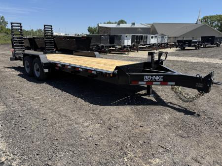 New 2026 Behnke CBCT2224E-S12K Equipment Trailer