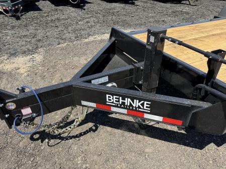 New 2026 Behnke CBCT2224E-S12K Equipment Trailer