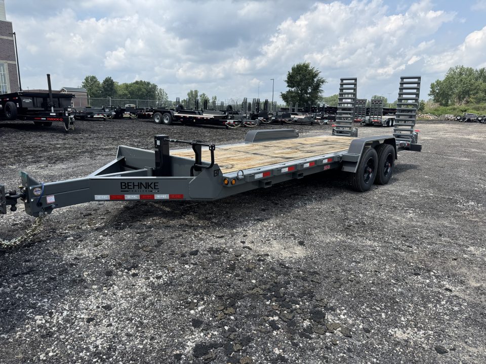 New 2026 Behnke CBCT2224E-S12K Equipment Trailer